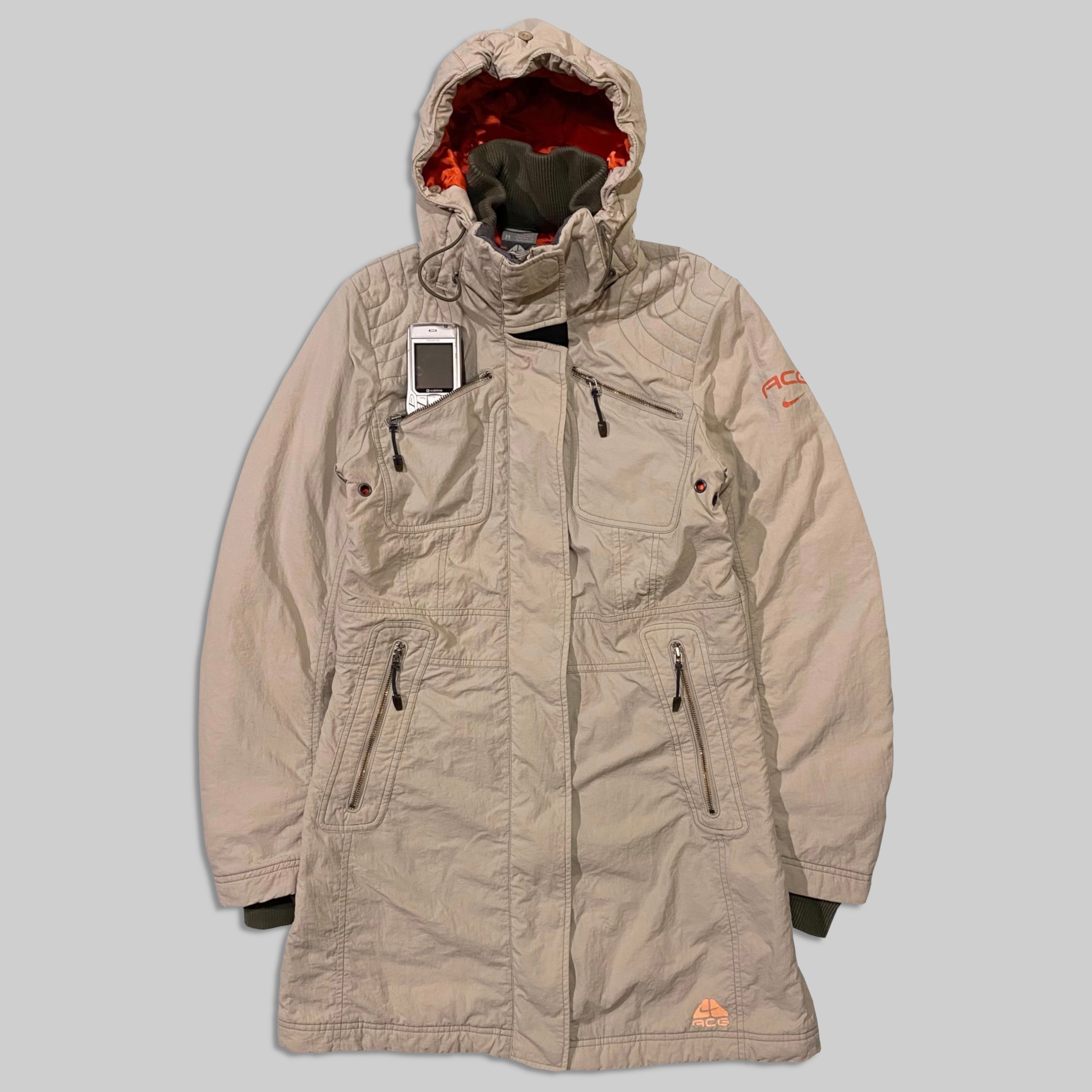 90’S Nike acg military distinctive stitch coat