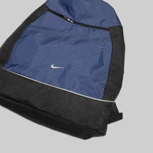 画像をギャラリービューアに読み込む, 90’s Nike black / blue nylon knapsack
