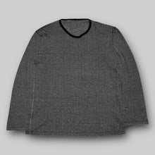 画像をギャラリービューアに読み込む, Armani linen/cashmere striped knit