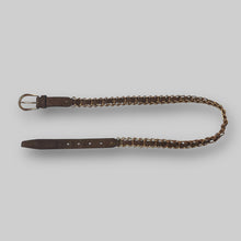 画像をギャラリービューアに読み込む, MIU MIU metal and leather combination belt