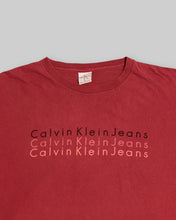 画像をギャラリービューアに読み込む, Calvin klein jeans stacked logo tee