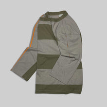 画像をギャラリービューアに読み込む, 90’s Nike striped three quarter sleeve with ventilation