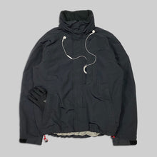 画像をギャラリービューアに読み込む, Nike black & red nylon 2in1 blouson