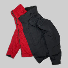 画像をギャラリービューアに読み込む, Nike black & red nylon 2in1 blouson