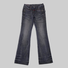 画像をギャラリービューアに読み込む, Marithé + François Girbaud overlap hip pocket flare denim