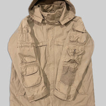 画像をギャラリービューアに読み込む, Air walk multi pocket military jacket