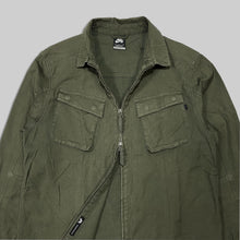 画像をギャラリービューアに読み込む, 00’S Nike SB heavy military shirt