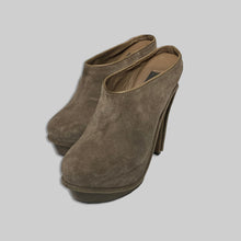 画像をギャラリービューアに読み込む, Haider Ackermann suede & wood heel