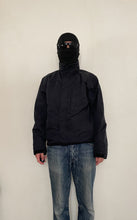 画像をギャラリービューアに読み込む, Nike black & red nylon 2in1 blouson