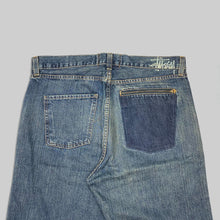 画像をギャラリービューアに読み込む, Stussy back pocket switching denim