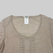 画像をギャラリービューアに読み込む, Chloe three-dimensional design high gauge knit