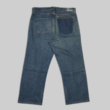 画像をギャラリービューアに読み込む, Stussy back pocket switching denim