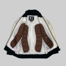 画像をギャラリービューアに読み込む, Descente golf inner coton zip up knit