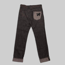 画像をギャラリービューアに読み込む, BOTTEGA VENETA butterfly embroidery denim