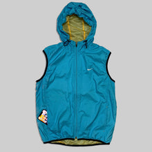 画像をギャラリービューアに読み込む, 00'S Nike light blue hoodie vest