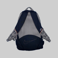 画像をギャラリービューアに読み込む, Nike gray / black  mesh pocket bag pack