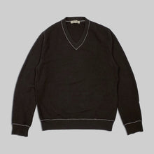 画像をギャラリービューアに読み込む, 2017’AW Comme des garçons V neck line knit