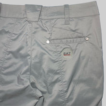 画像をギャラリービューアに読み込む, Armani EA7 hem zip up slim pants