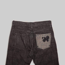 画像をギャラリービューアに読み込む, BOTTEGA VENETA butterfly embroidery denim