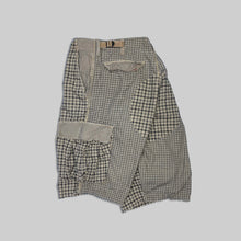 画像をギャラリービューアに読み込む, Stussy check various pattern cargo shorts