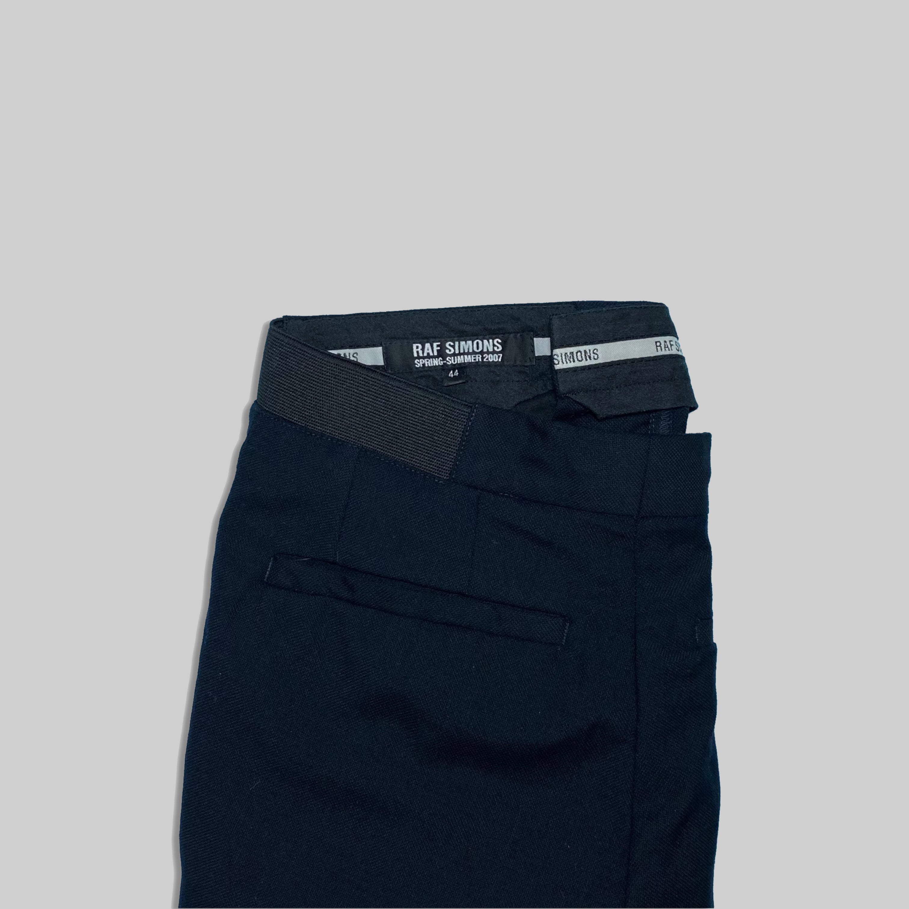 2007SS RAF SIMONS Wool Shorts