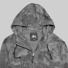 画像をギャラリービューアに読み込む, Stussy animal imprime hoodie