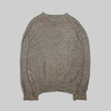 画像をギャラリービューアに読み込む, 2004'AW Comme des garçons homme linen&wool rough gauge summer knit