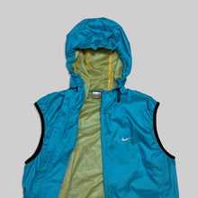 画像をギャラリービューアに読み込む, 00'S Nike light blue hoodie vest