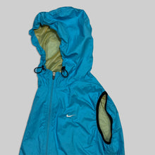 画像をギャラリービューアに読み込む, 00'S Nike light blue hoodie vest