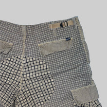 画像をギャラリービューアに読み込む, Stussy check various pattern cargo shorts