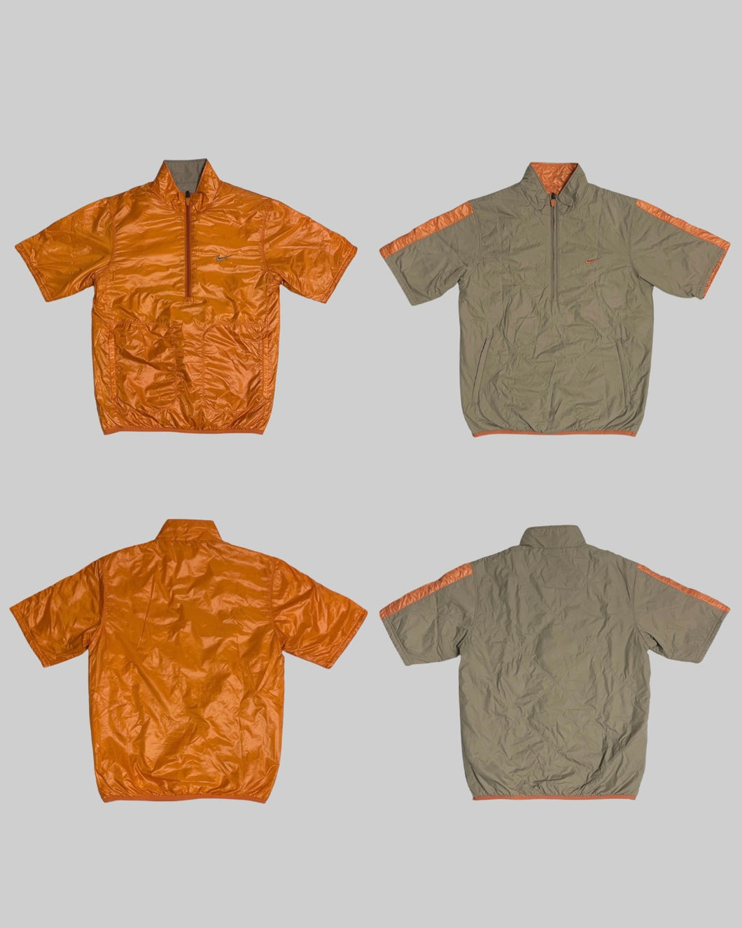 00’S Nike golf quilted reversible pullover