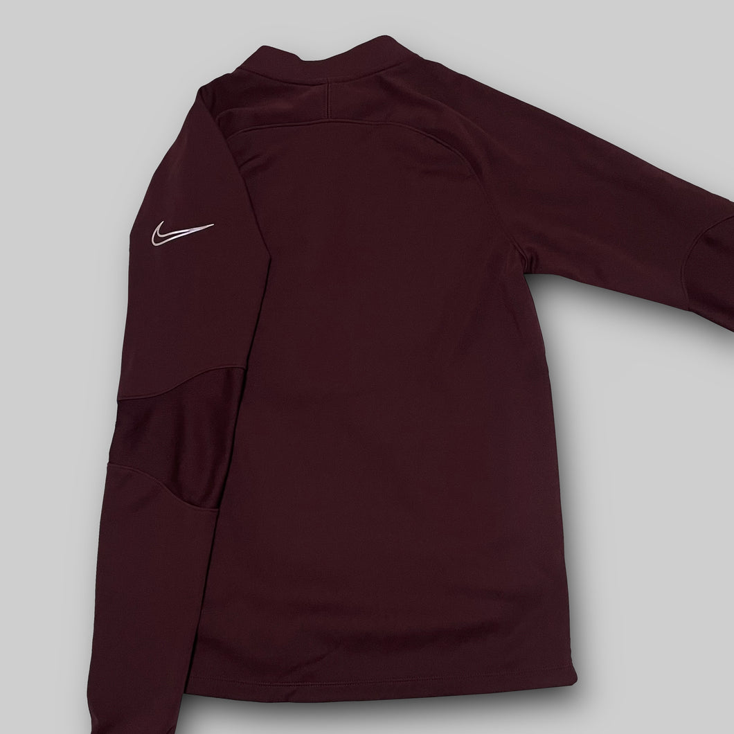 Nike partial down half zip up