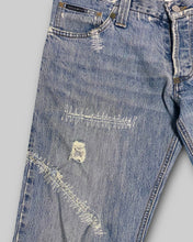 画像をギャラリービューアに読み込む, Dolce&amp;Gabbana raw hem distressed jeans
