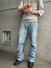 画像をギャラリービューアに読み込む, Dolce&amp;Gabbana raw hem distressed jeans
