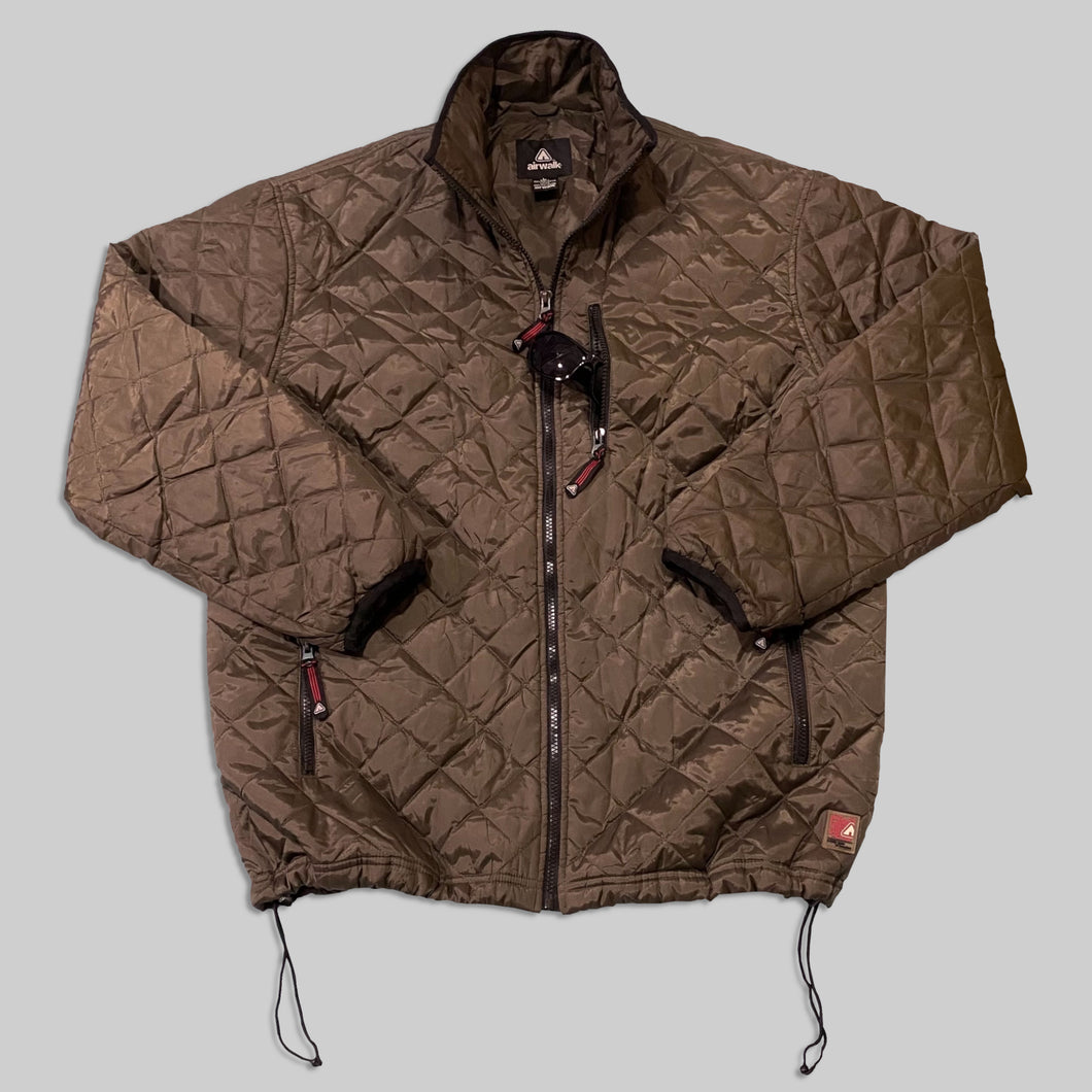 AIR WALK quilting puffer jacket