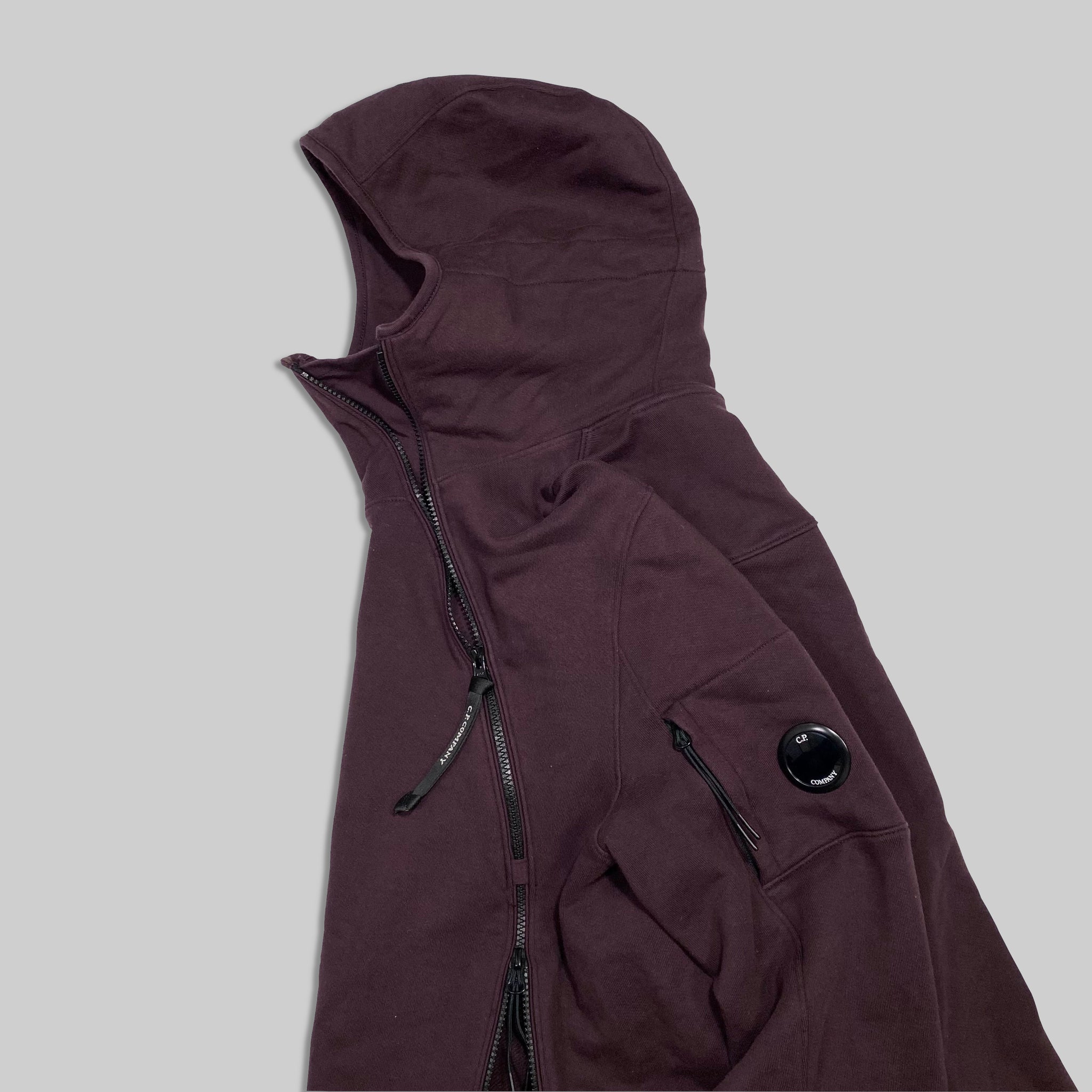 C.P company diagonal zip up hoodie – Equipment