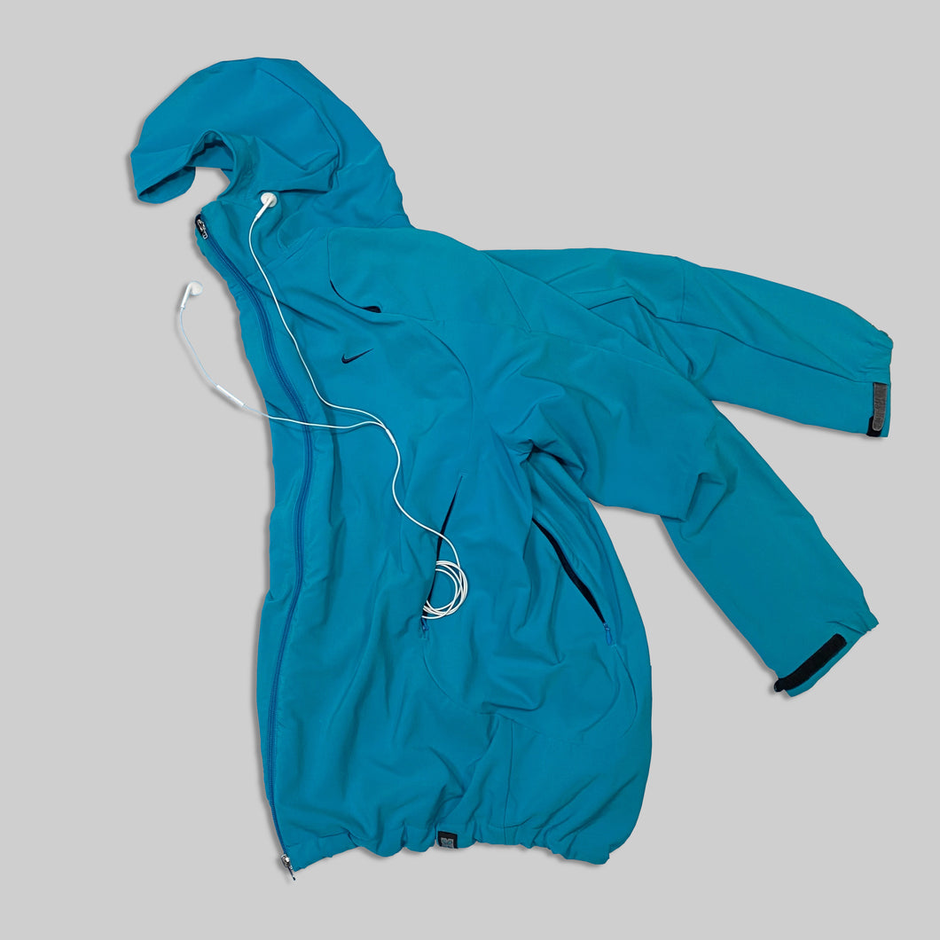 2004’S Nike light blue ventilation zip up hoodie