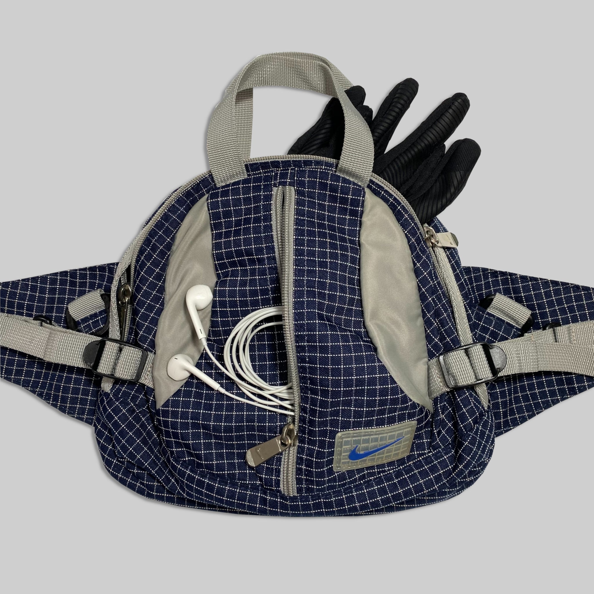 90's Nike check pattern crossbody bag – Equipment